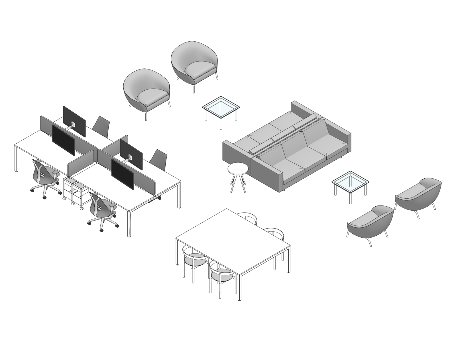 A line drawing - Clubhouse 100 EUR