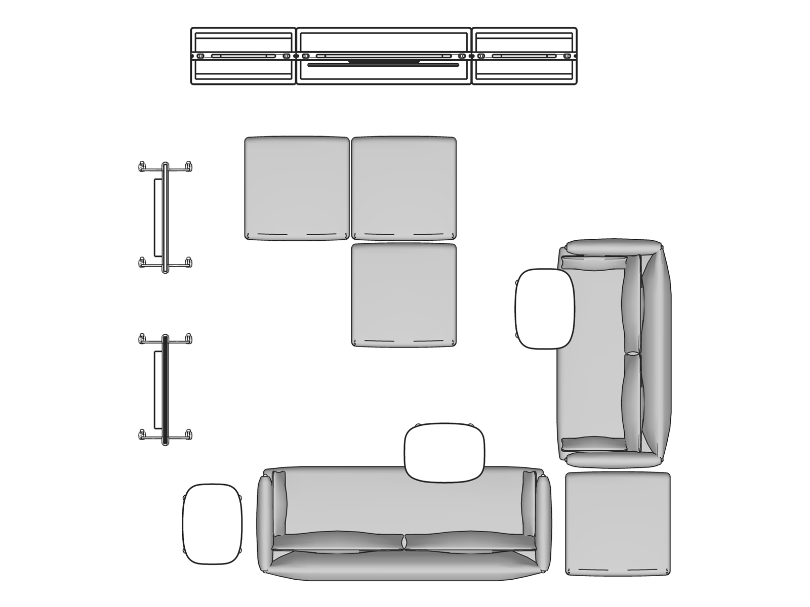 A line drawing viewed from above -Cove 002 EUR