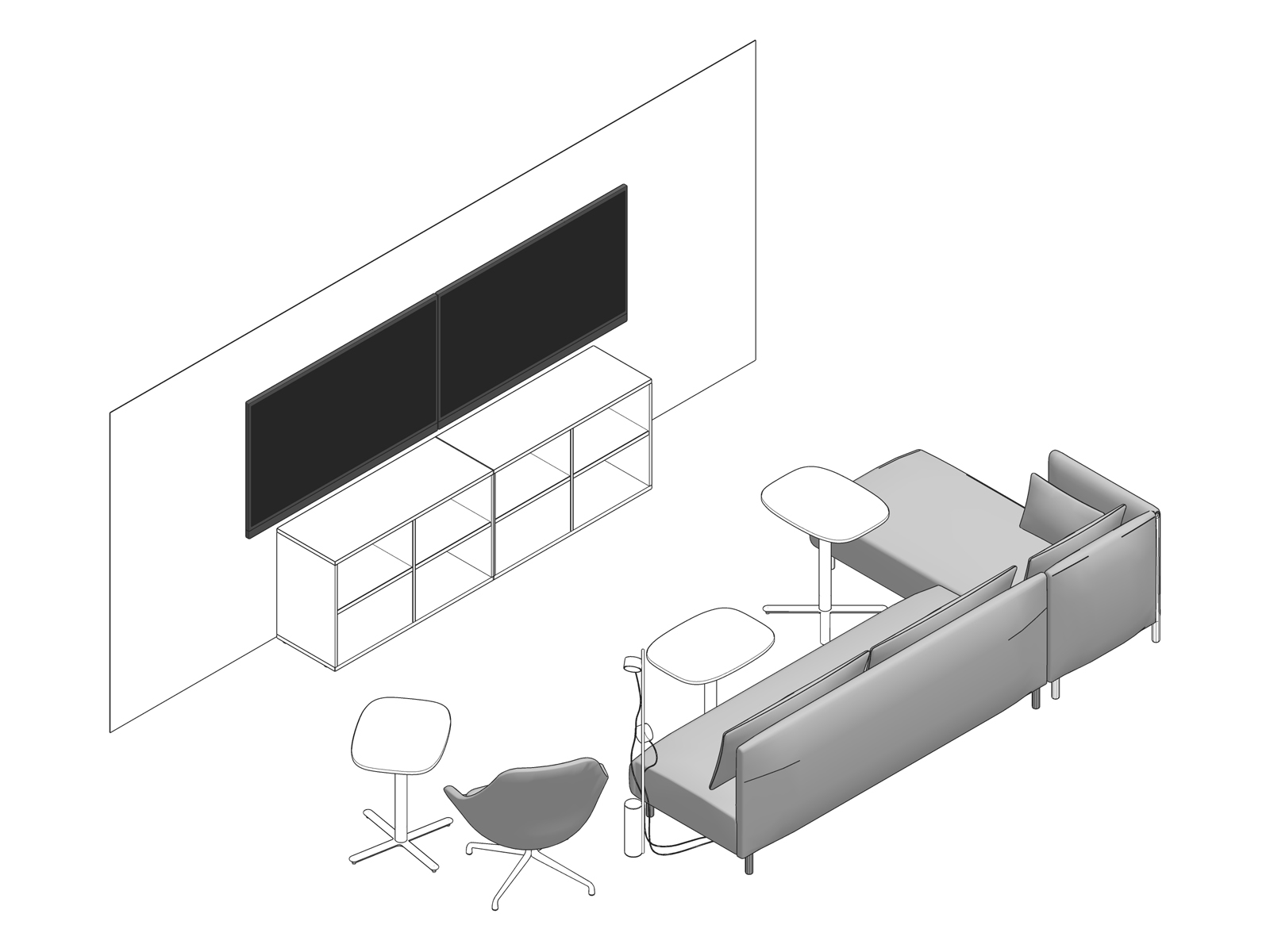 A line drawing - Cove 033 EUR