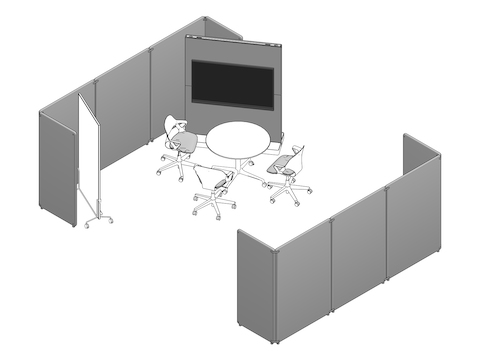 A line drawing - Enclave 100 EUR