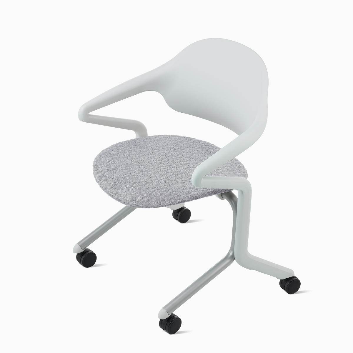 Aerial view of a Fuld Nesting Chair in Alpine.