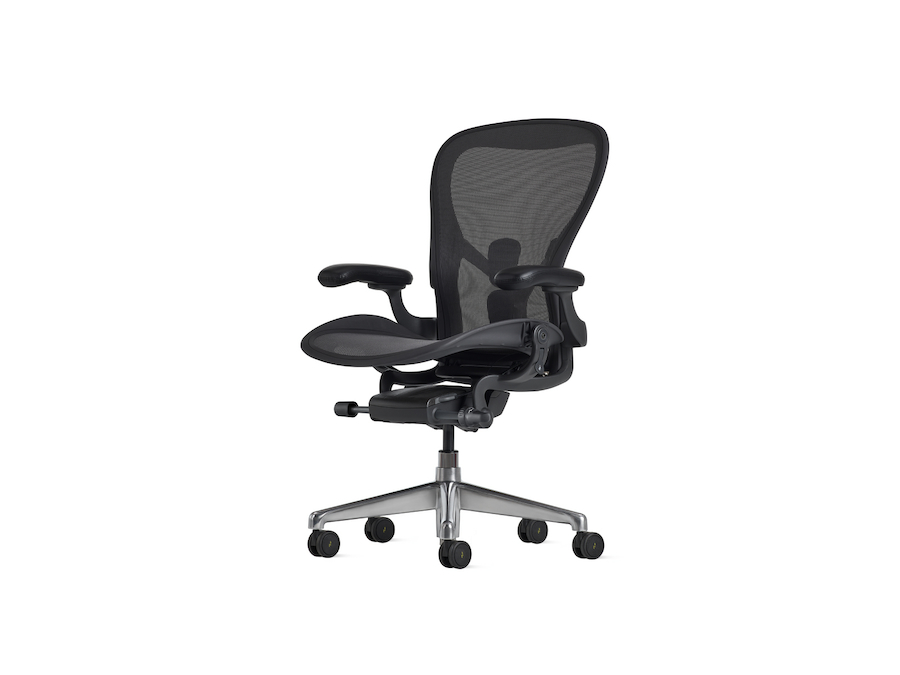 A photo - Aeron ESD Chair – C Size – Fixed Arms