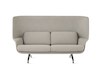 A photo - Striad Sofa–High Back–2 Seat–4-Leg Base