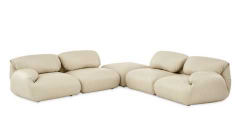 Luva Modular Sofa, corner sectional.