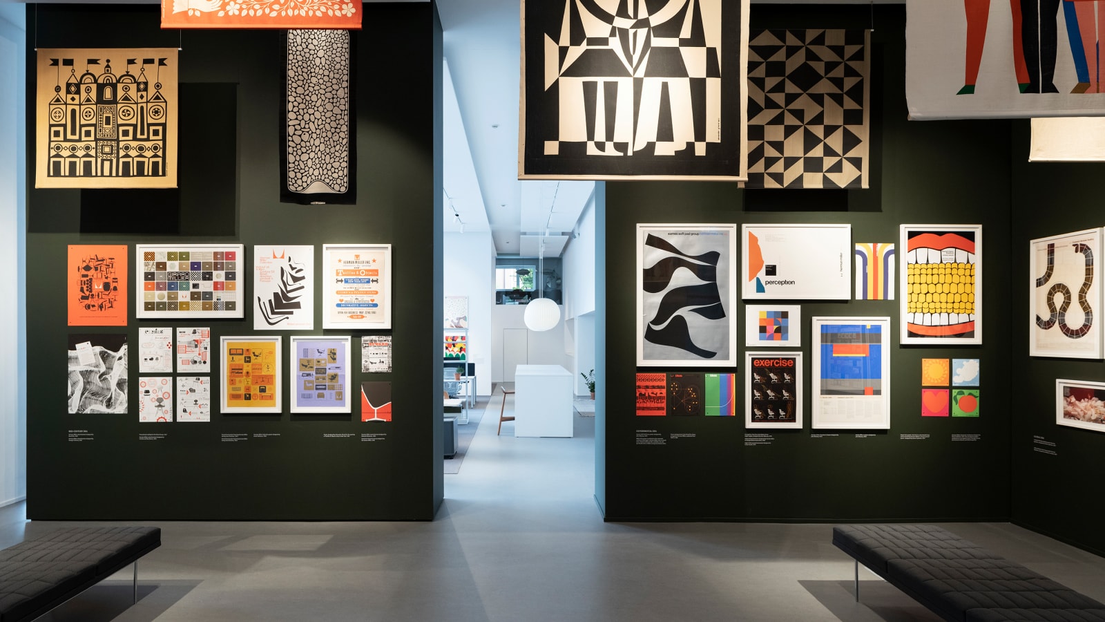 Herman Miller's Milan showroom during Salone 2023.