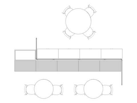 A line drawing viewed from above - Landing 001 EUR