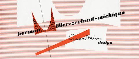 Print advertisement by Irving Harper for Herman Miller, 1946