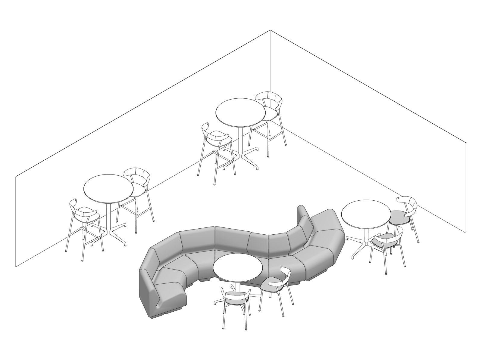 A line drawing - Plaza 018 EUR