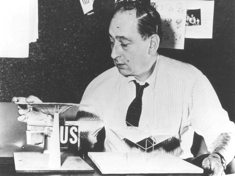 Select to learn more about George Nelson's products, design thinking, and awards.