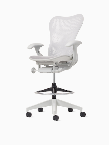 Front angle view of a Mirra 2 Stool with a Butterfly back.